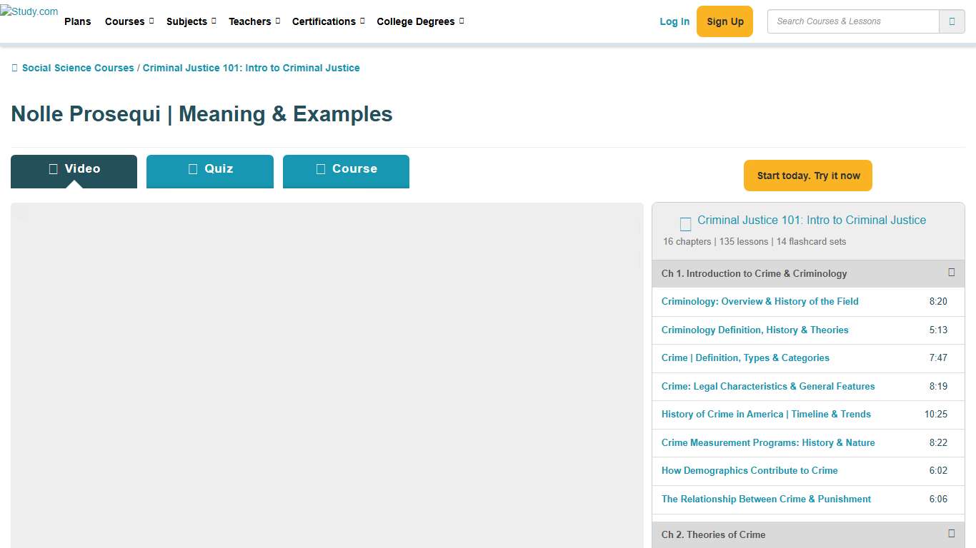 Nolle Prosequi Meaning & Examples - Lesson Study.com